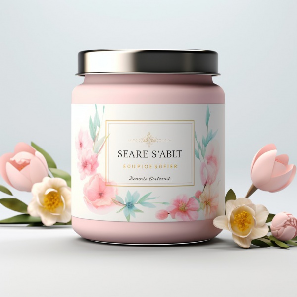 Eco-friendly Smokeless Essential Oil Aroma Scented Glass Jar Candles