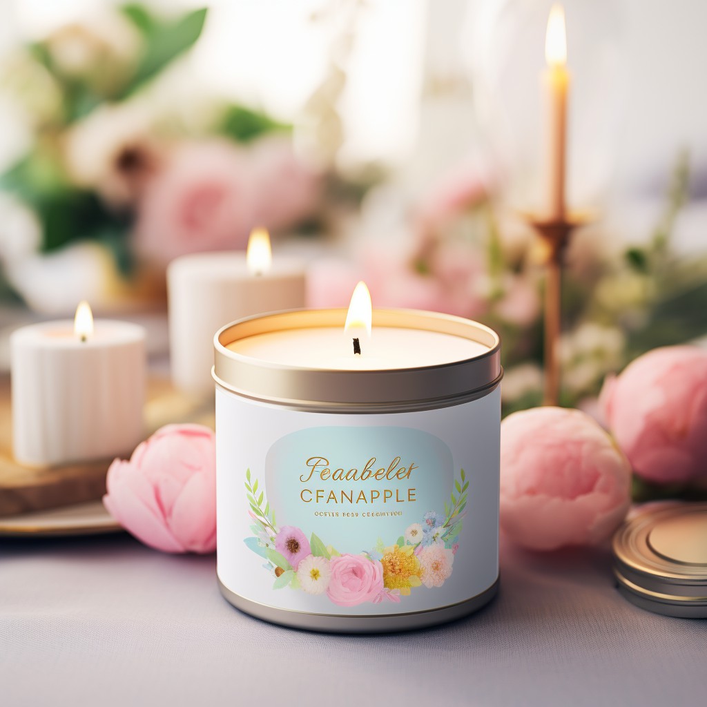 Long Lasting Soy Wax Beeswax Scented Cylinder Pillar Candles