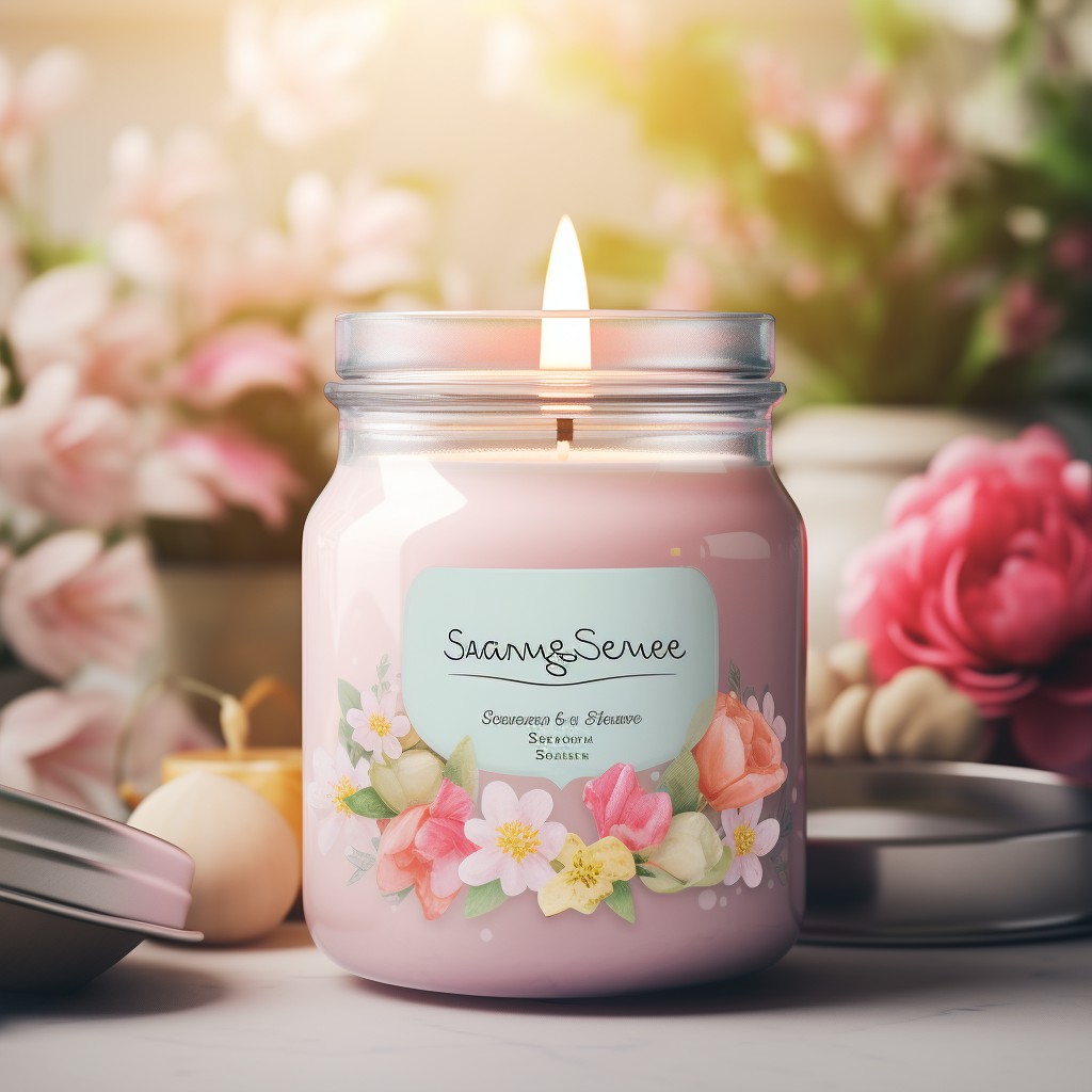 Custom Scent Color Aromatherapy Healing Soy Wax Scented Candles