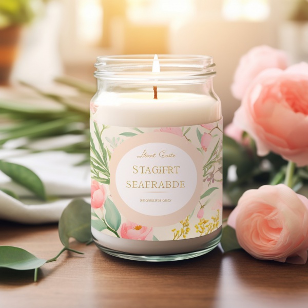 Wholesale Smokeless Natural Soy Wax Aromatherapy Scented Glass Candles