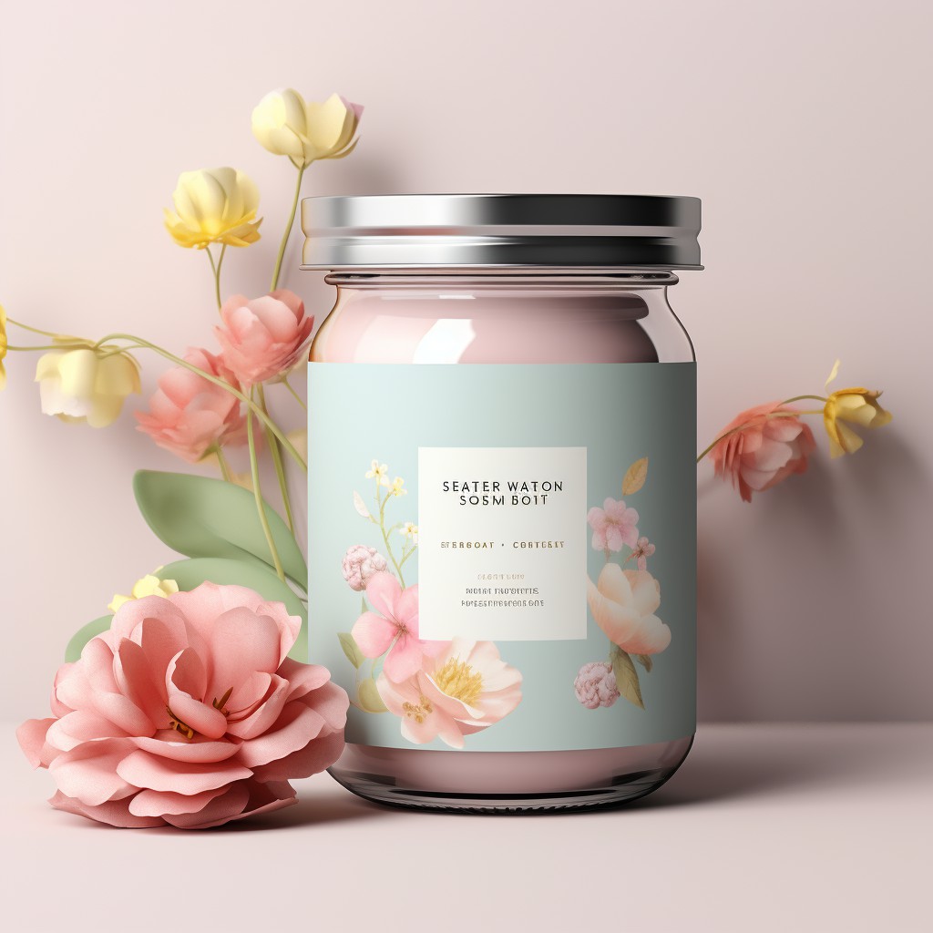 Luxury Gift Box Packaged Aroma Smokeless Natural Soy Wax Glass Jar Candles