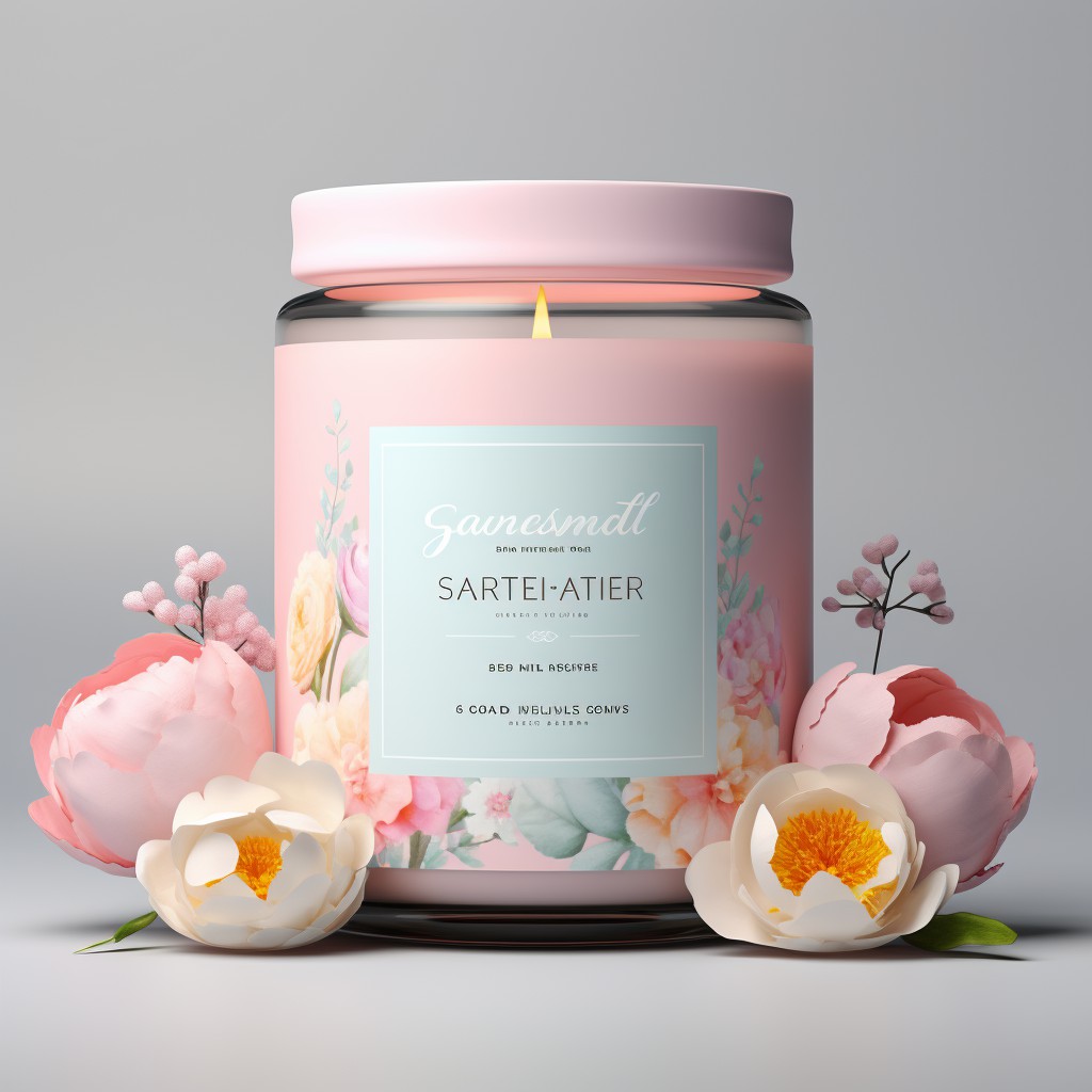 Home Party Decoration Eco-friendly Soy Wax Aromatherapy Candles In Glass Jar