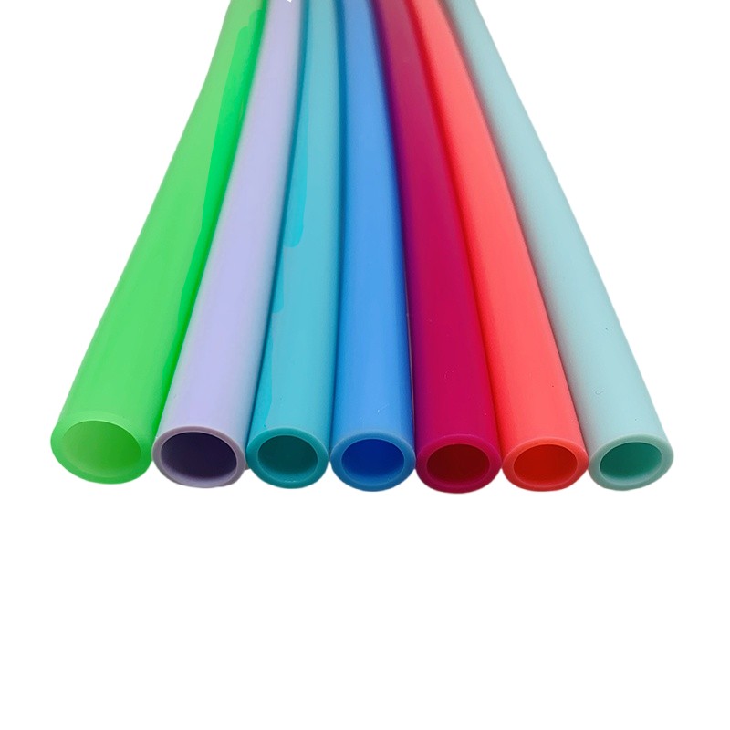 Colorful silicone tube