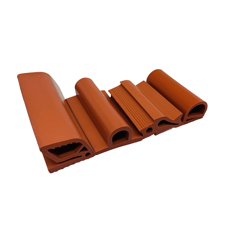 Shaped silicone tube