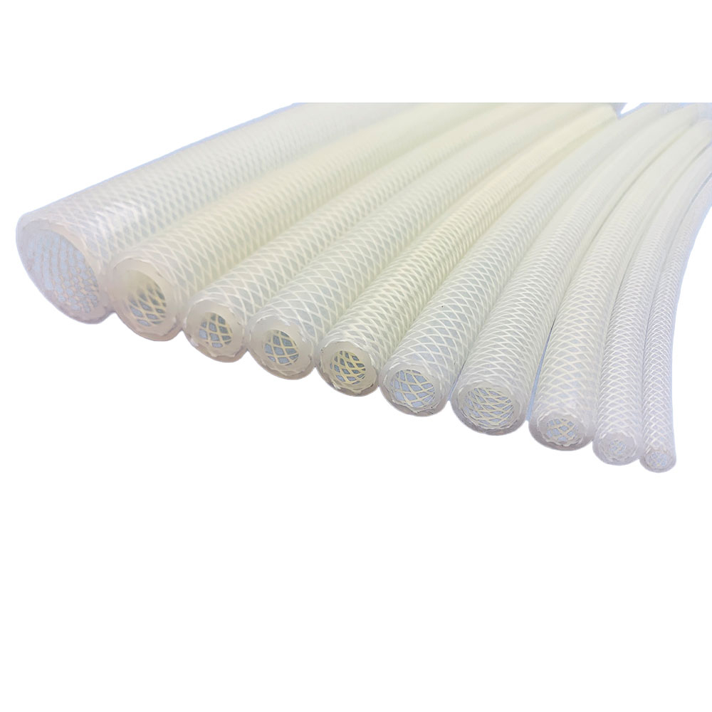 High temperature resistant braid silicone tube