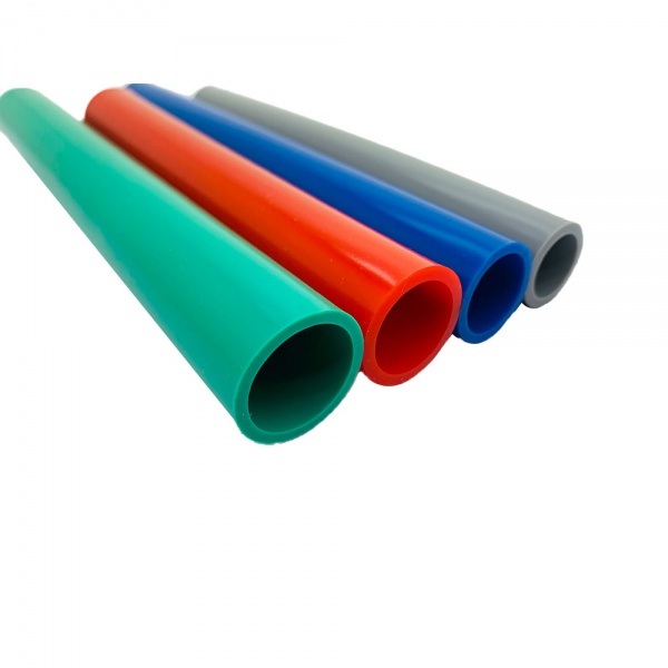 Colorful cold-shrink silicone tube