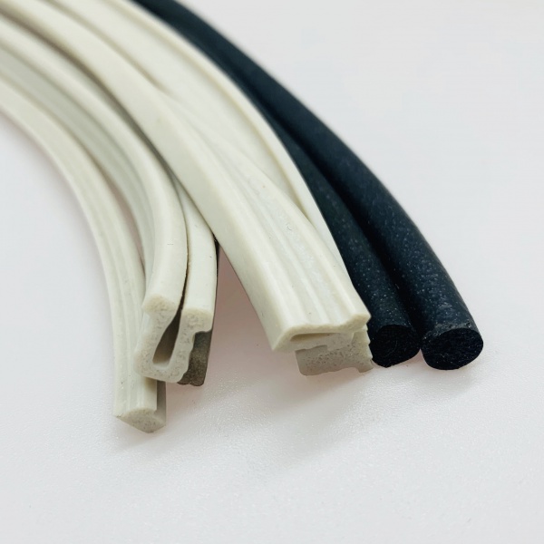 Silicone foam anti-collision strip