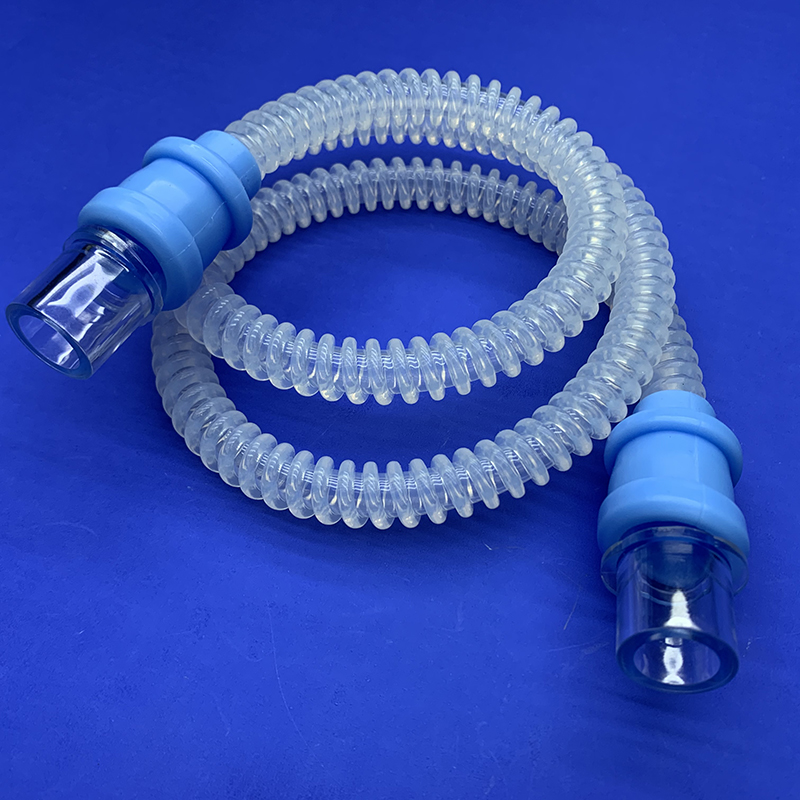 Silicone bellows for children's ventilators