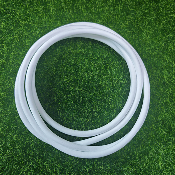 Silicone seal for lawn mower