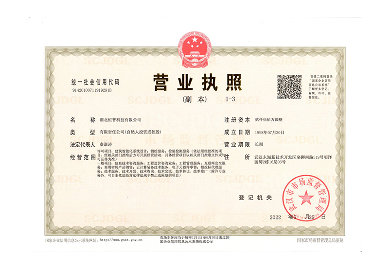 企业营业执照