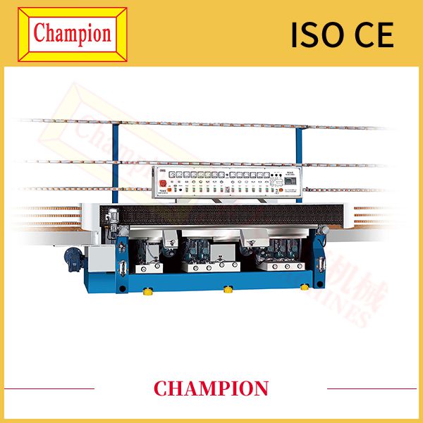 CHAMPION  GLASS STRAIGHT LINE EDGING MACHINE TG383E/TG353E