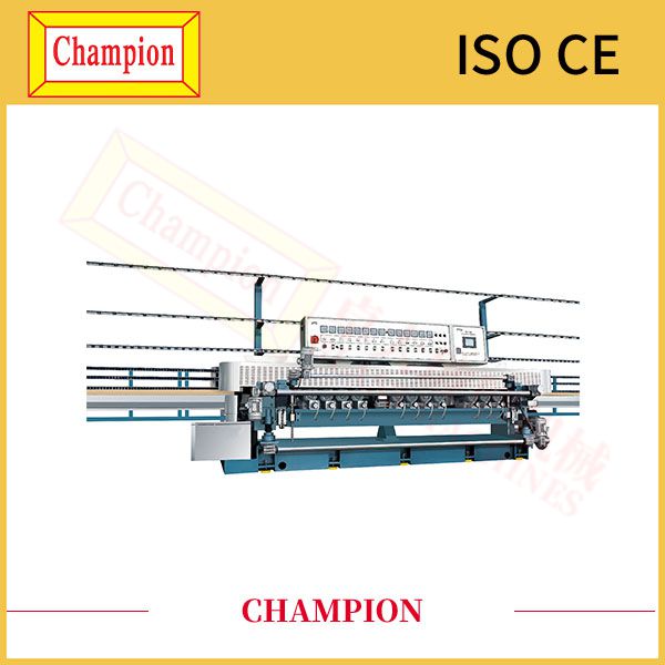 CHAMPION GLASS STRAIGHT-LINE BEVELING MACHINE TG471B 