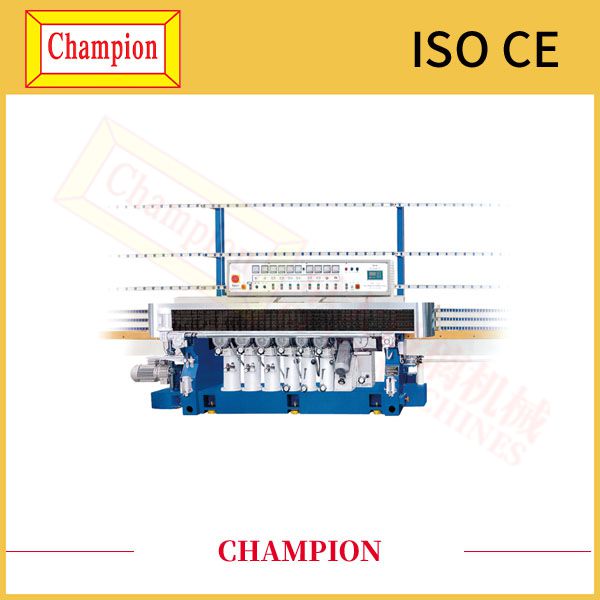 CHAMPION GLASS STRAIGHT LINE ROUND-EDGING MACHINE  TG611Y 