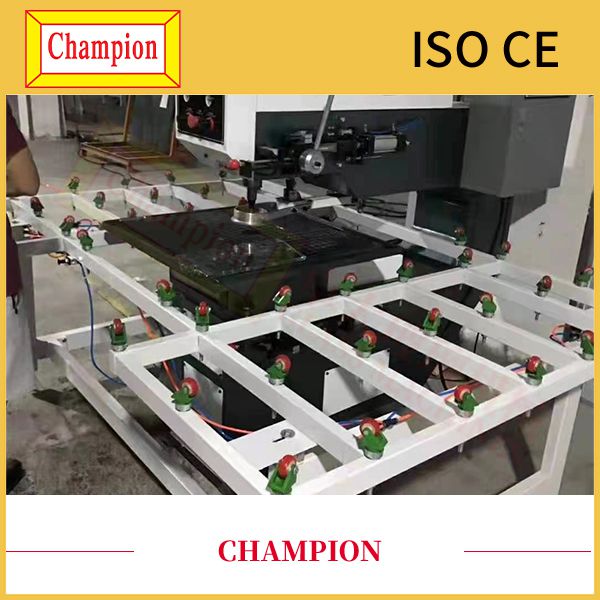 Horizontal Drilling Glass Hole Machine