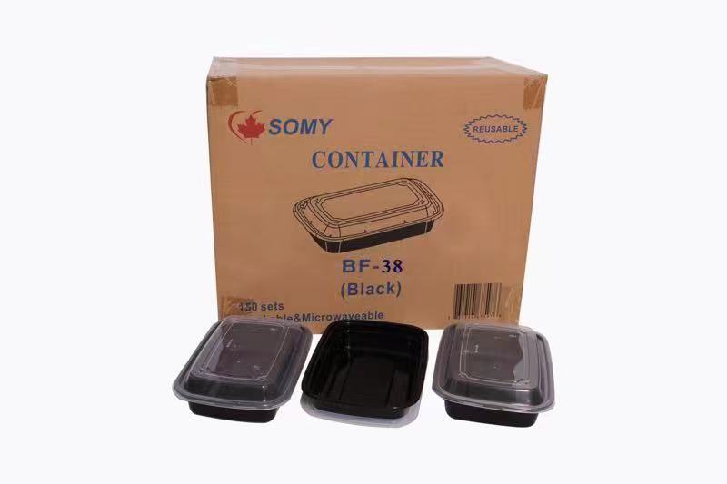 28oz 150 Sets Rectangular Meal Prep Container with Lids,Promise the best price in all the Canada