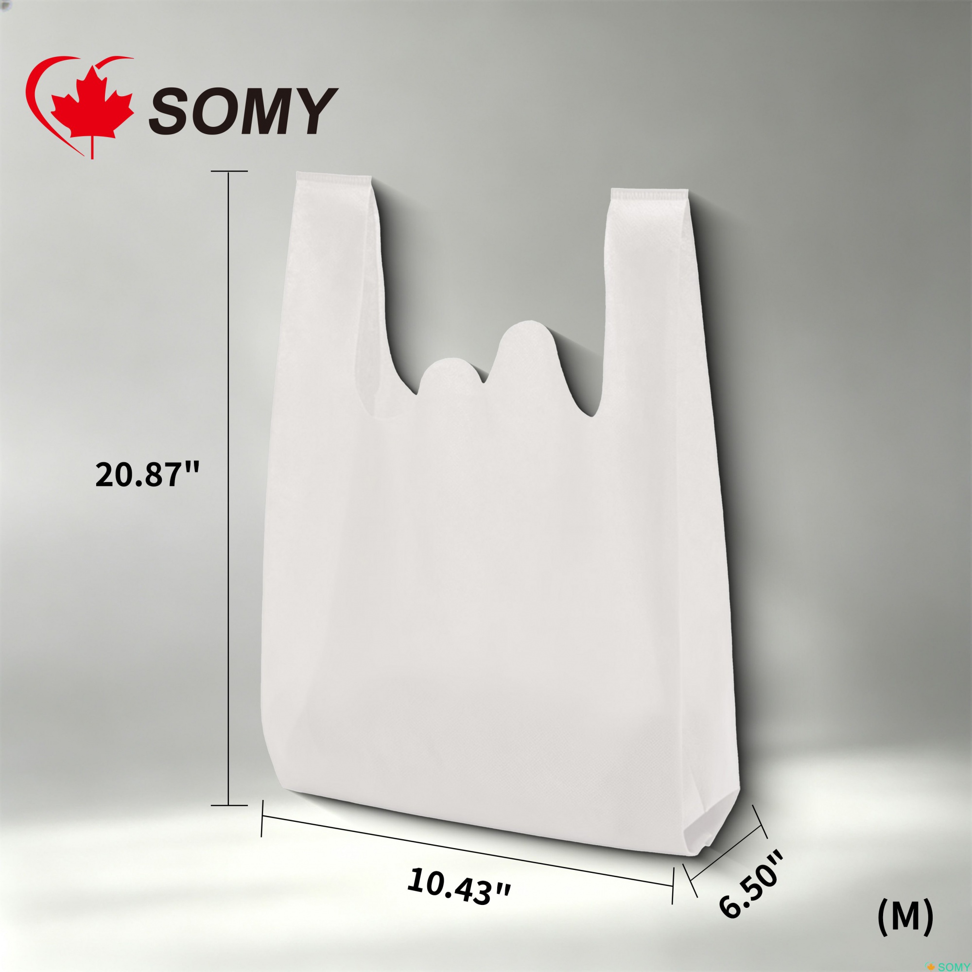 Non-woven reusable T-shirt bag, Promise the best price