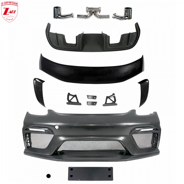 Z-ART GT4 body kit for Porsche 718 Boxster Cayman 2016-2022