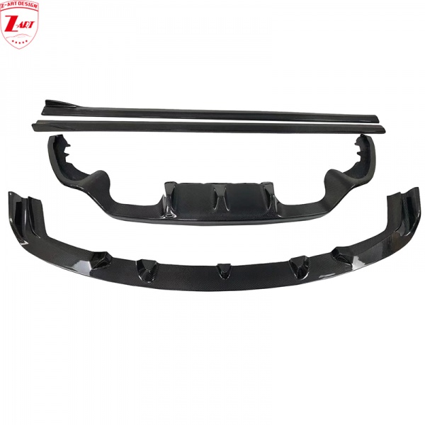 Z-ART 3D Style carbon fiber body kit for 2015-2021 BMW F87 M2 M2 Competition