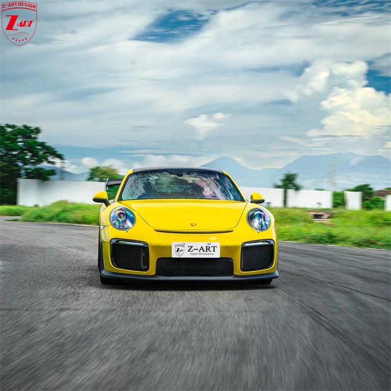 Z-ART Injection PP GT2 RS Body Kit For Porsche 991 Upgrade Body Kit For 911 2012-2018 991.1 991.2