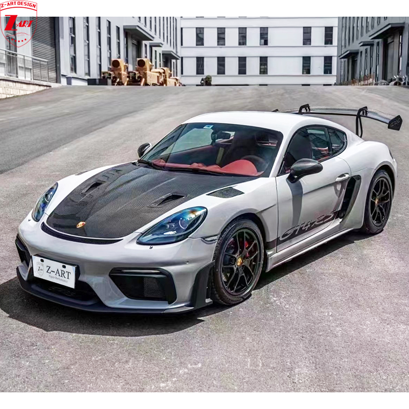 Z-ART GT4 RS body kit for Porsche 718 Boxster Cayman 2016-2022