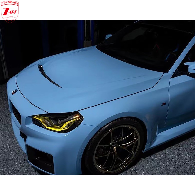 Z-ART BMW G42 M240i G87 M2 Dry Carbon Fiber Engine Bonnet BMW M2 2023+ 
