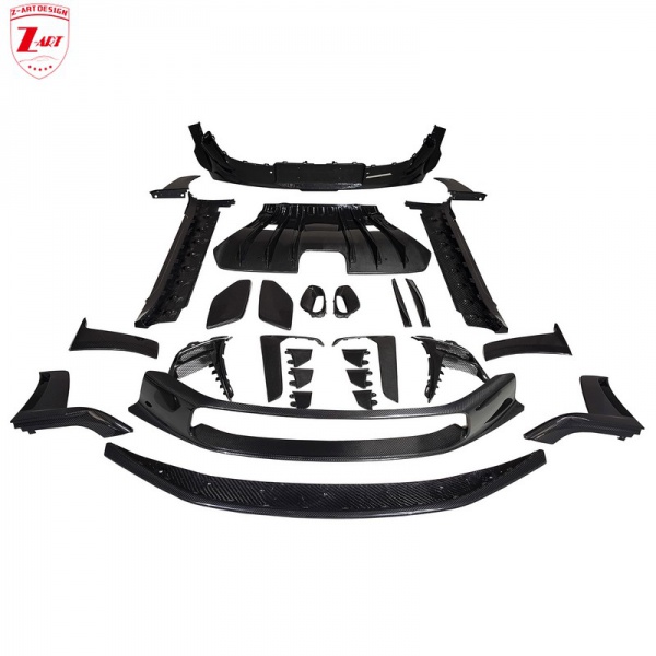 Z-ART 992 GT3RS OEM Body Kit for Porsche 992 GT3 RS Dry Carbon Fiber OEM Kit for Porsche 911 GT3 RS 2022+ Plastic To Dry Carbon