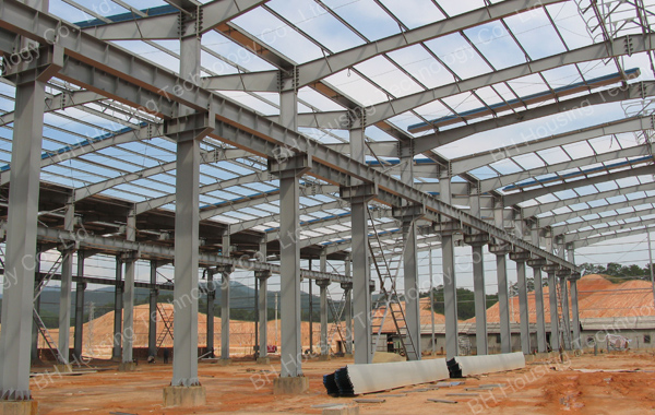 Steel structure project cases