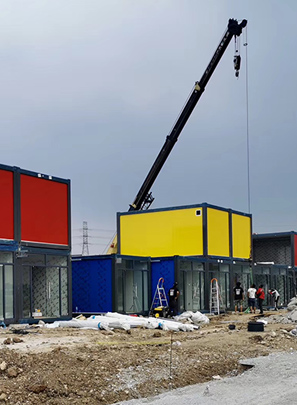 Flat packed container proejct