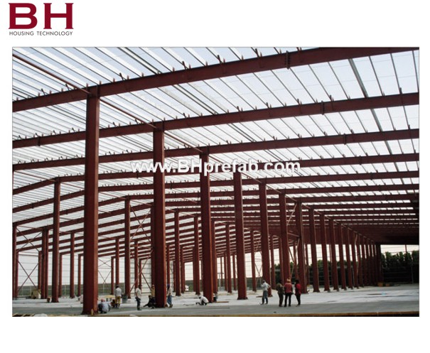 Steel structure building construction projects 