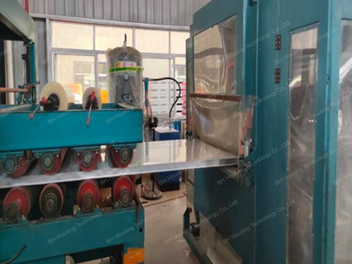 Adhering protection film