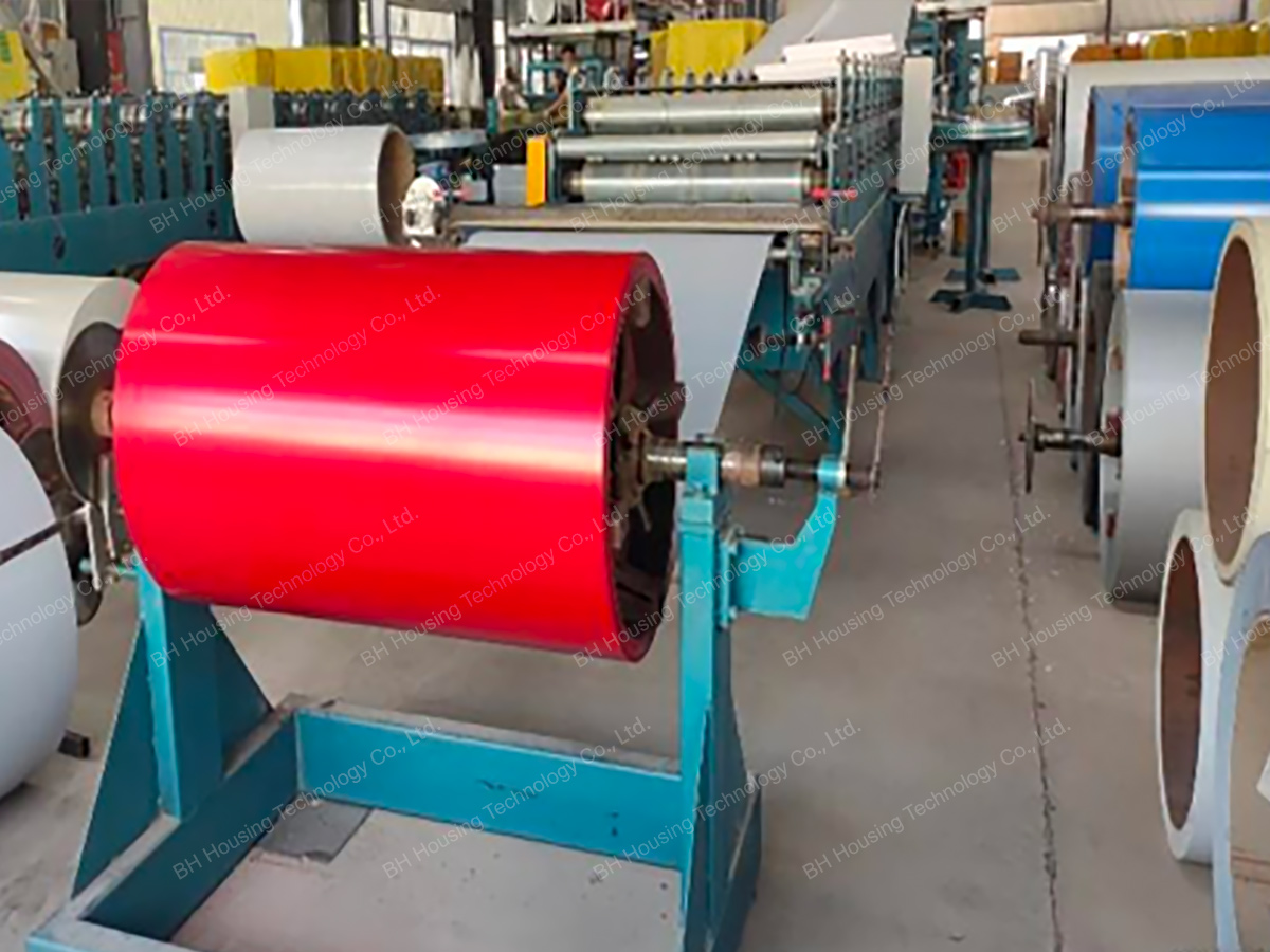 Steel coil opening