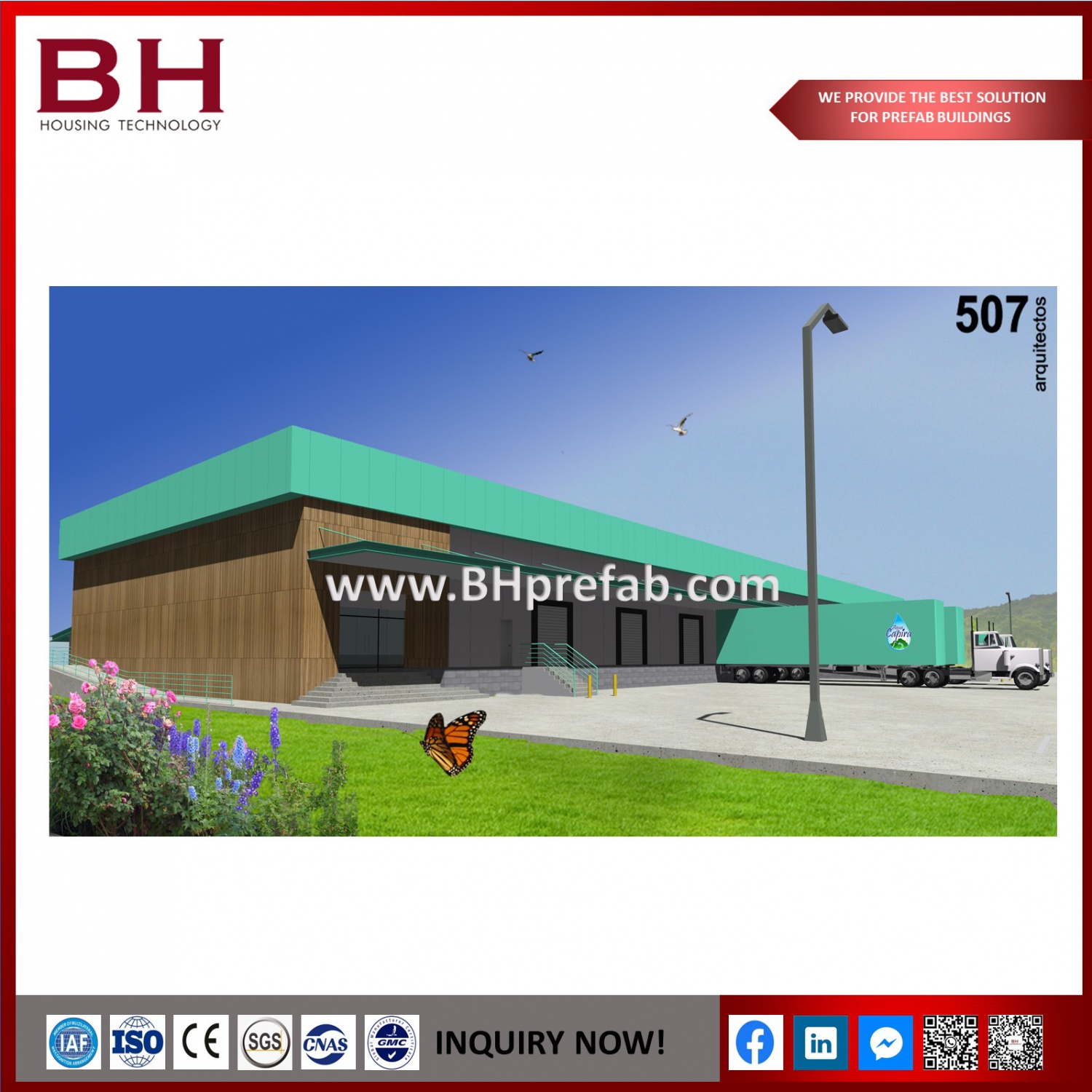 New style steel structure warehouse for sale