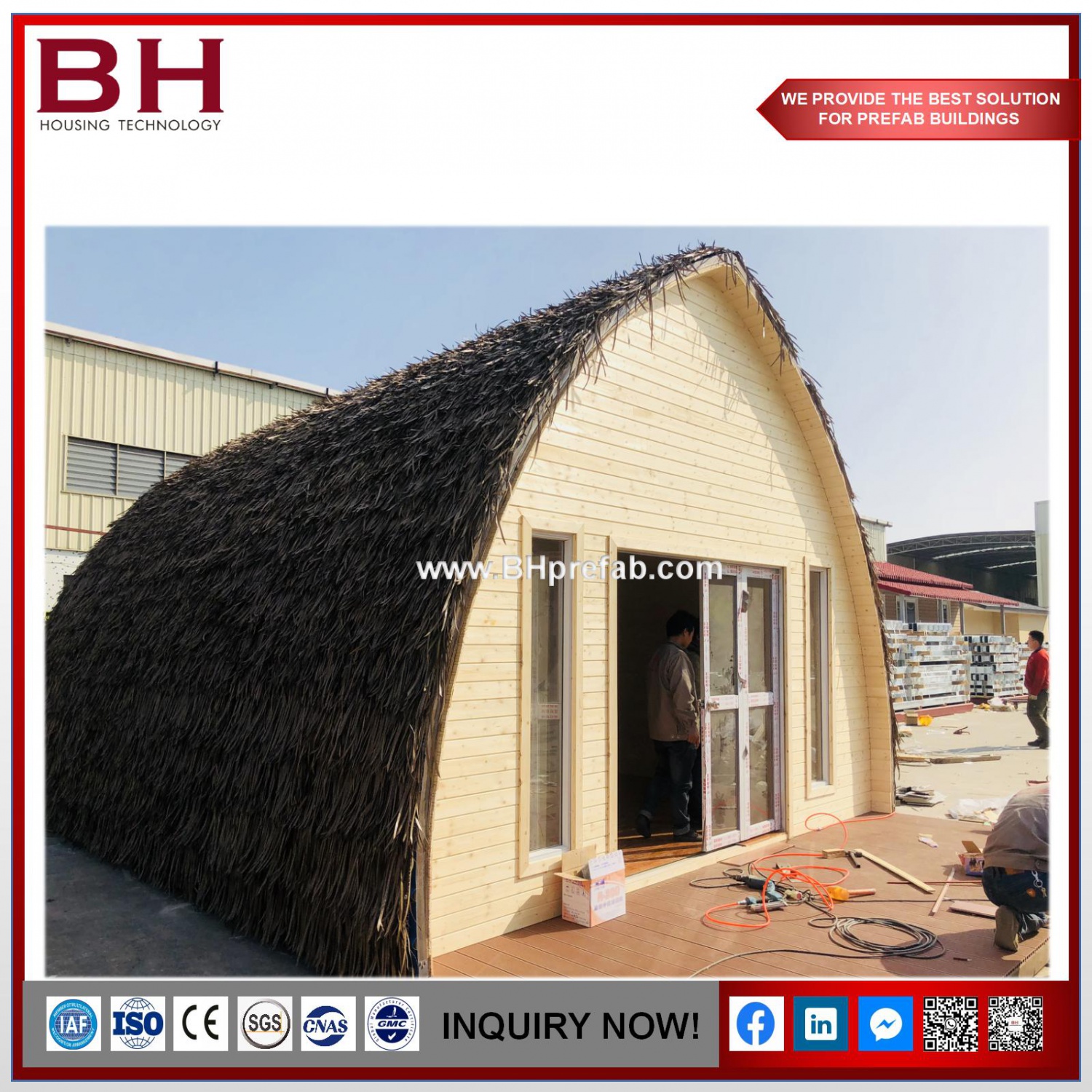 Luxury Steel Structure Frame Easy Assemble Prefab Building Villa For Room