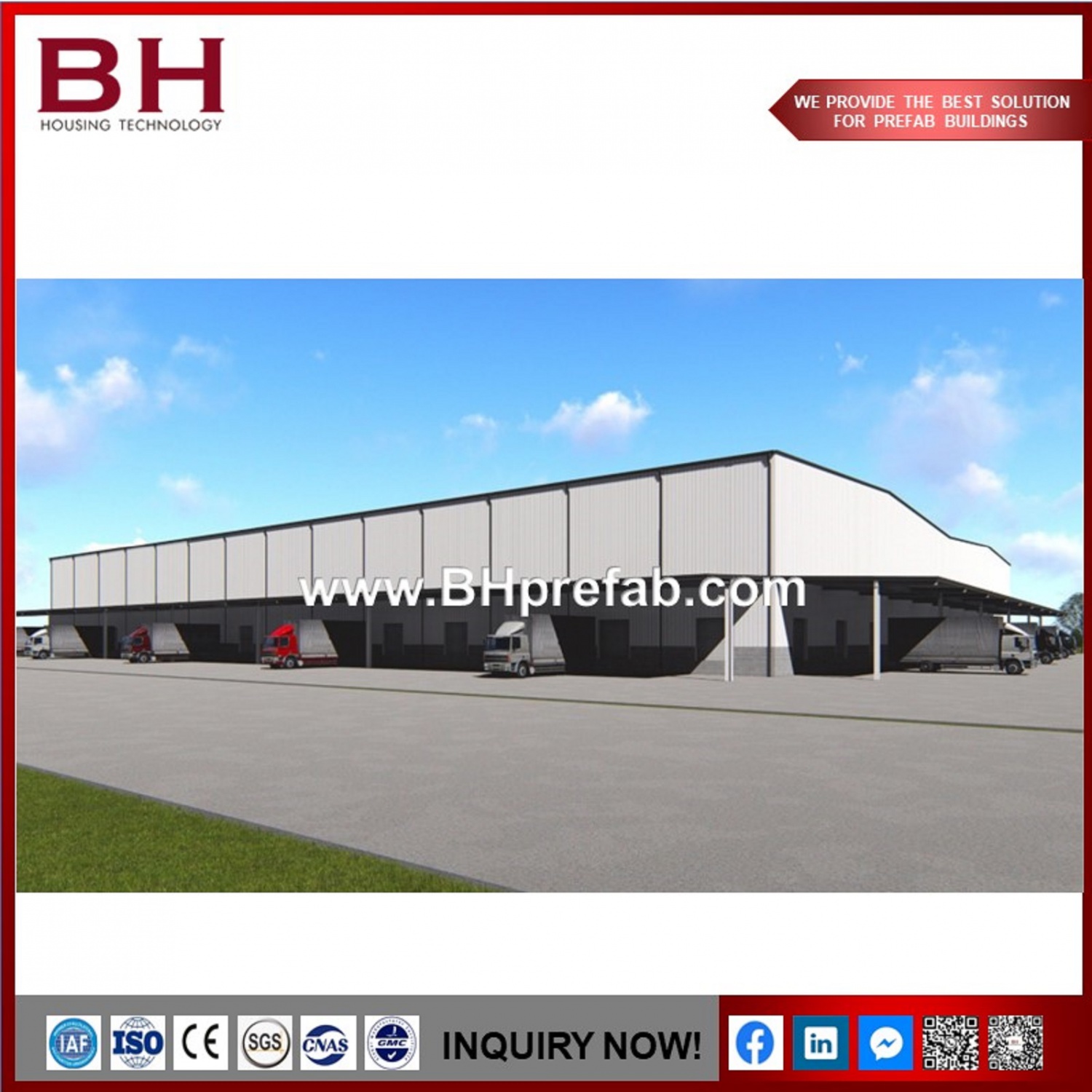Low Cost Quick Build Prefabricated Steel Structure Warehouse