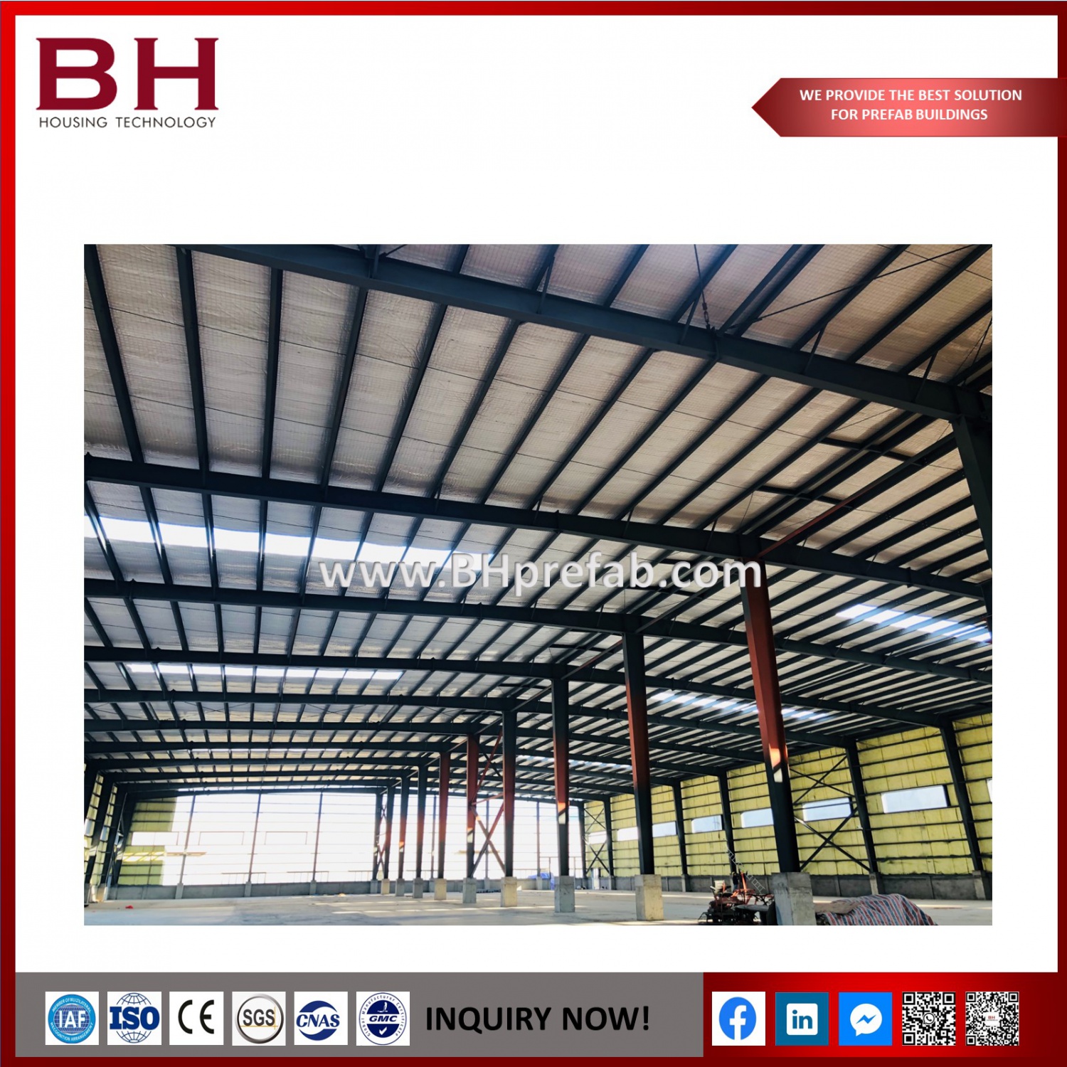 Light Weight Modular Steel Shed Building