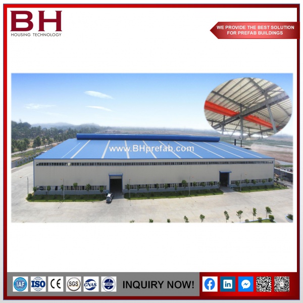 Customized Prefabricated Steel Structure Hanger Building