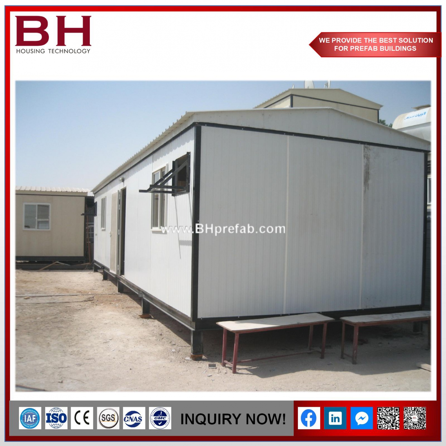 BH Housing Design Modular Portable Transport Container House