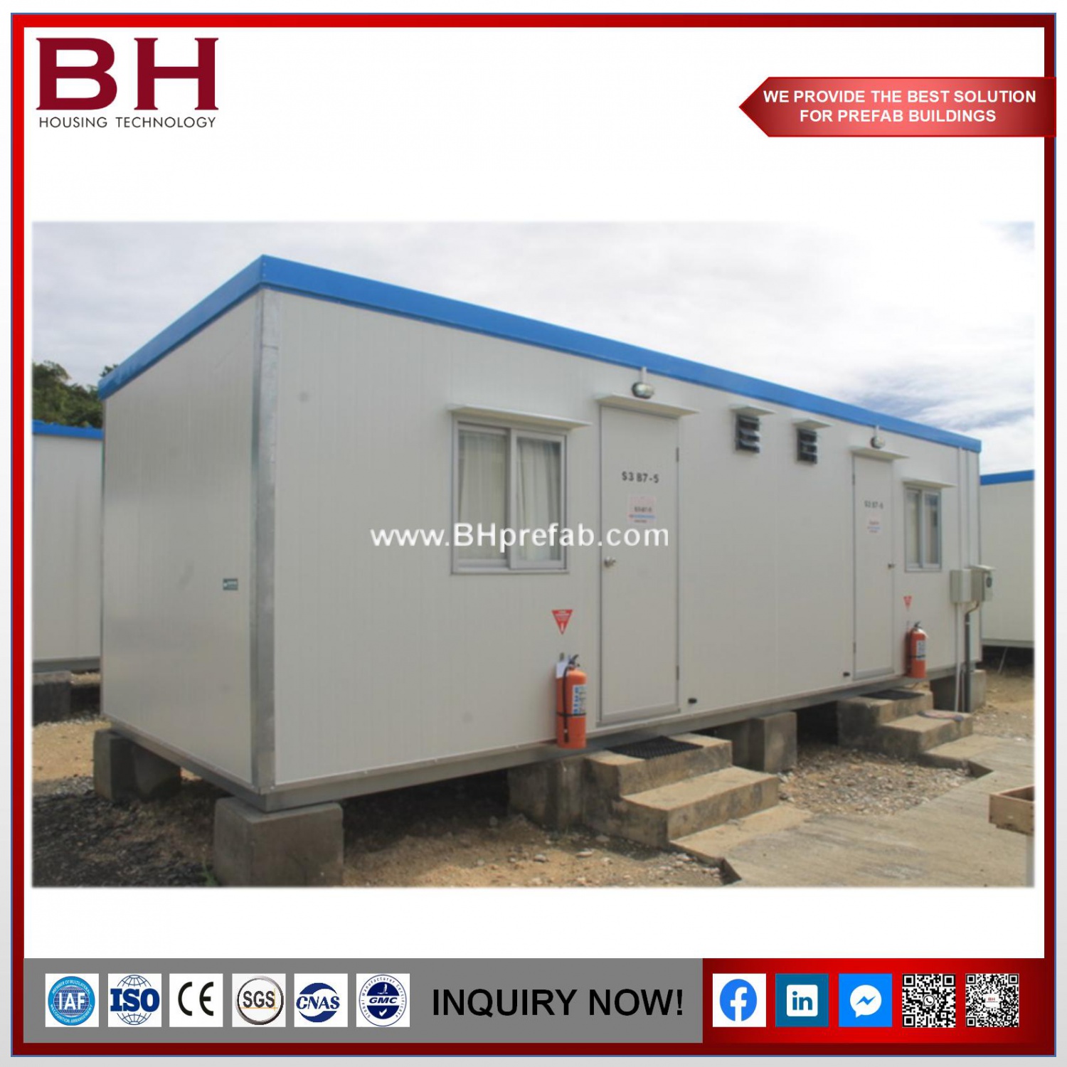 Customized Size Portable Steel Frame Portable Container Mobile House Design