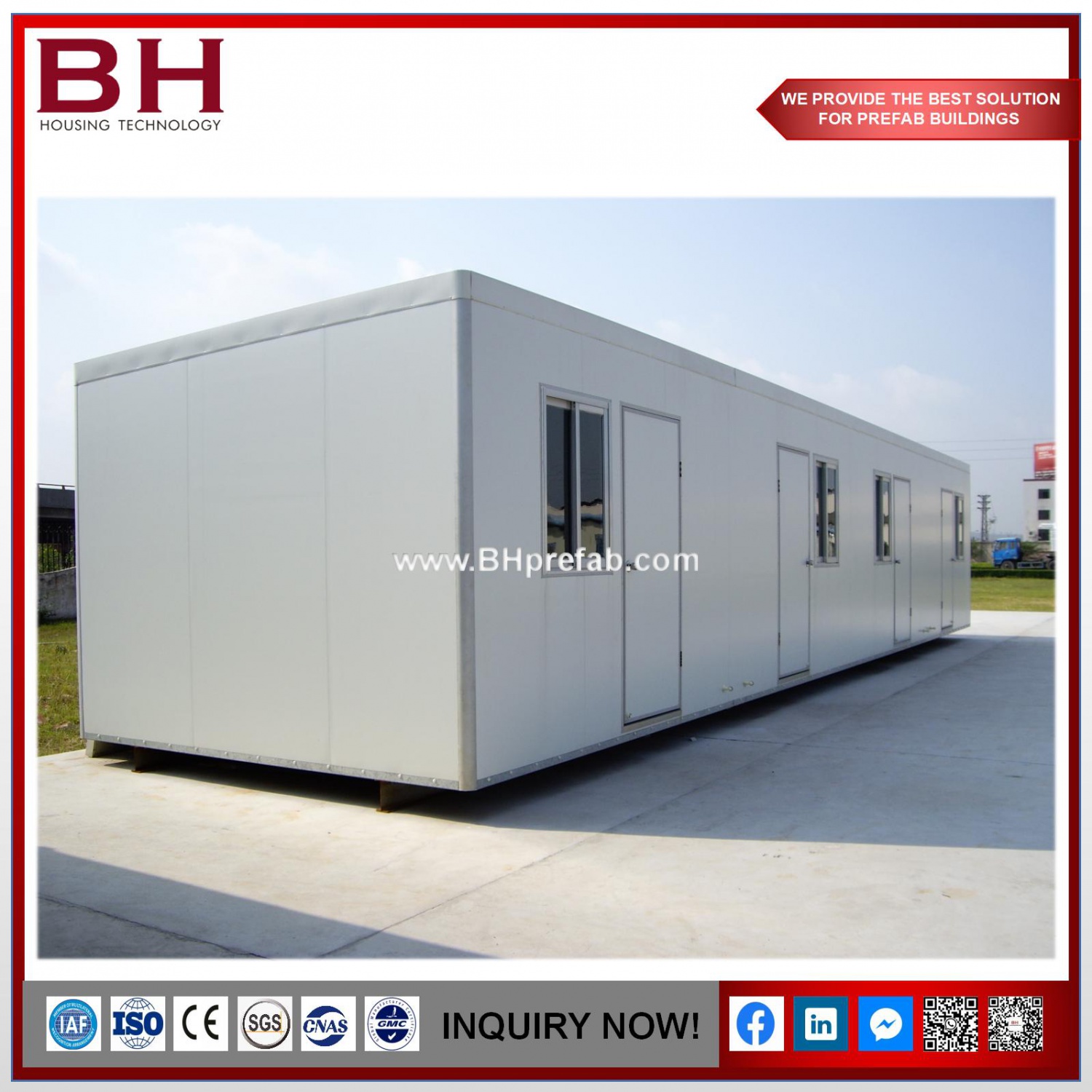 Customized Design Color Steel Prefabricated Building Portable Container House