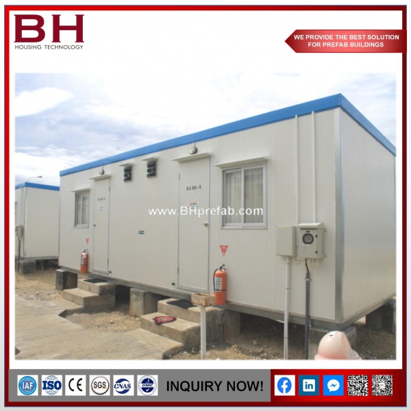 Prebuilt Two Bedrooms Portable Container House With Bathroom