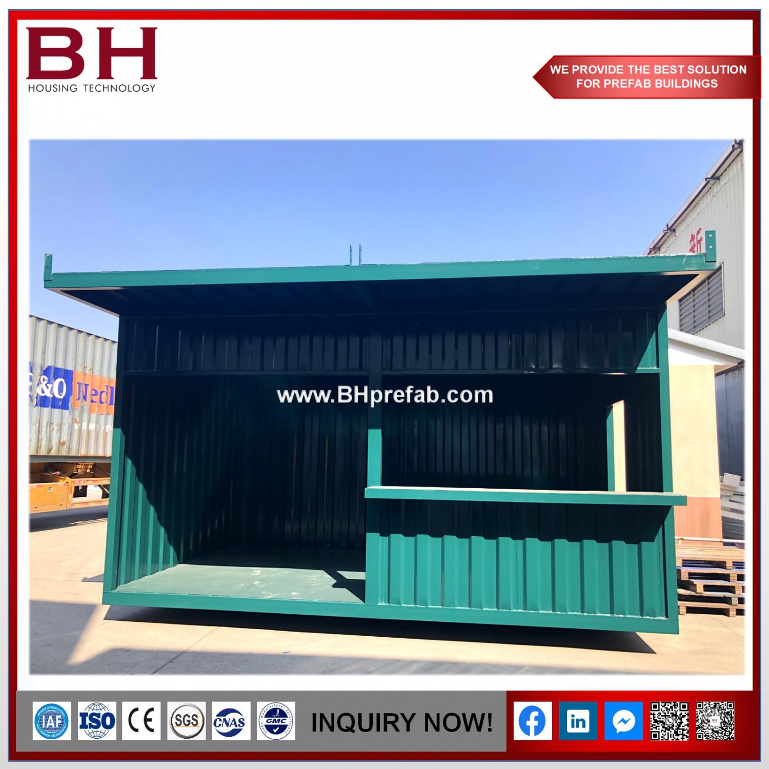 Shipping Container Coffee Shop, Portable Small Shops,Mobile Home