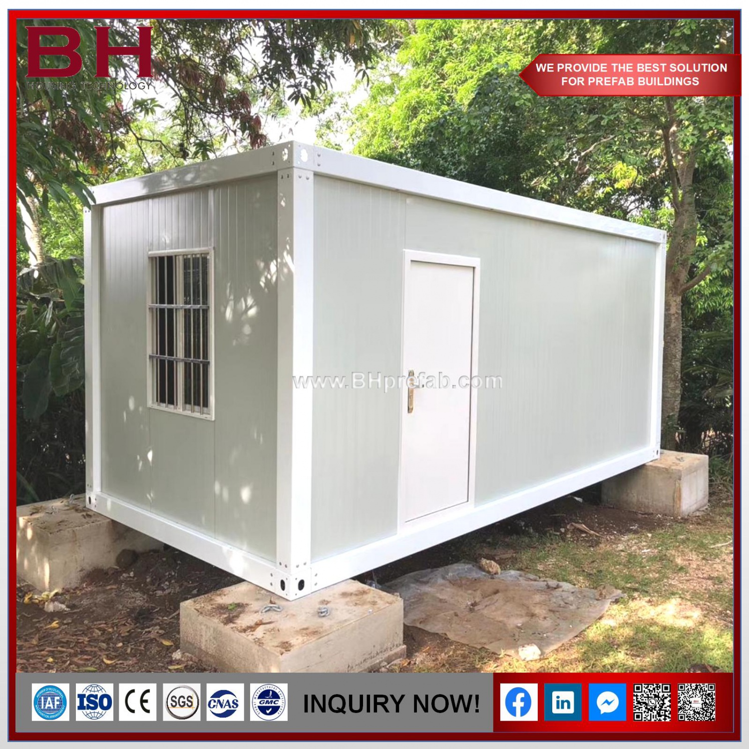 20ft Size Outdoors mobile container shop design