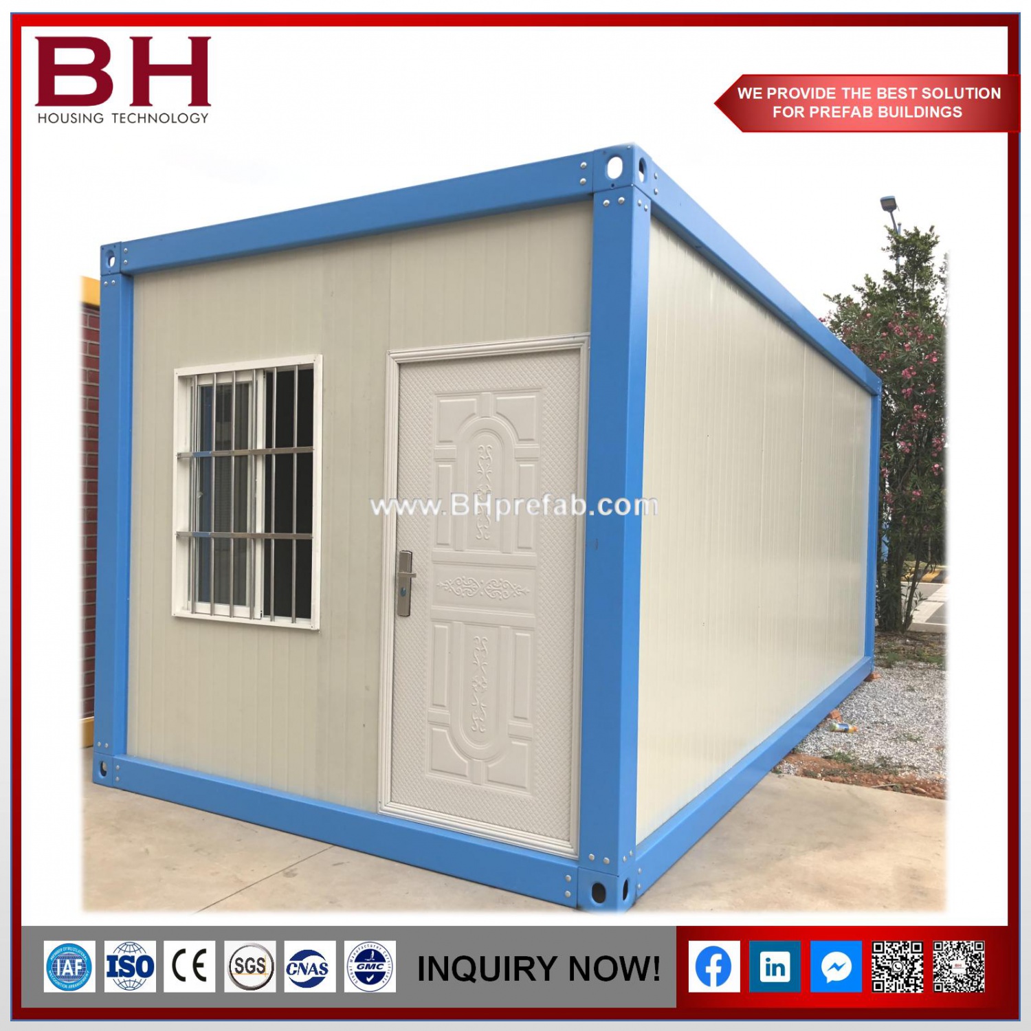 Modular Light Steel Prefabricated For Living Detachable Container House