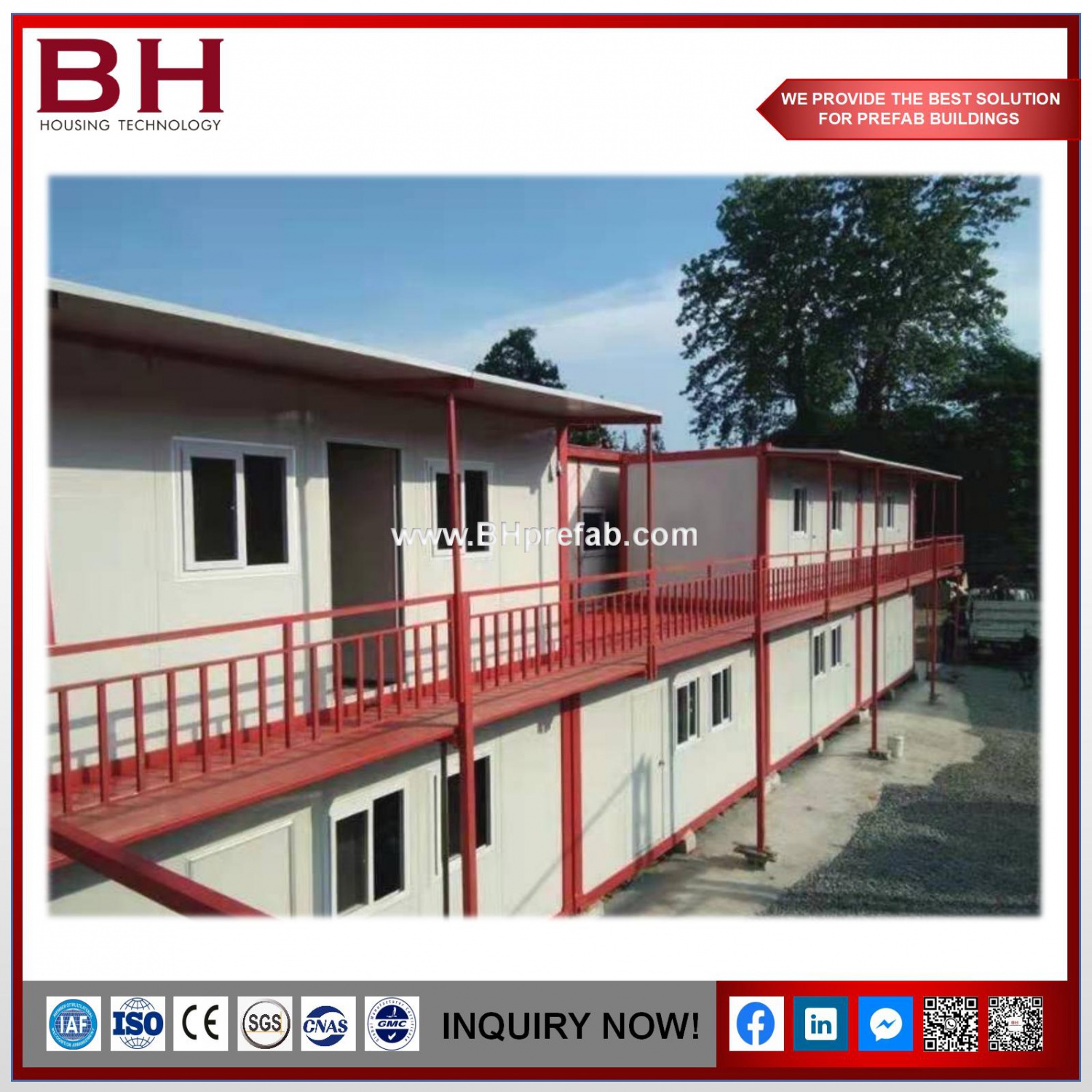 Worker Camp Detachable Container House For Construction Site