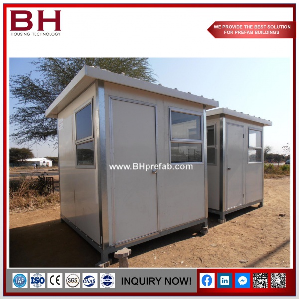 Modular Portable Outdoor Prefabricated Guard House For Sale