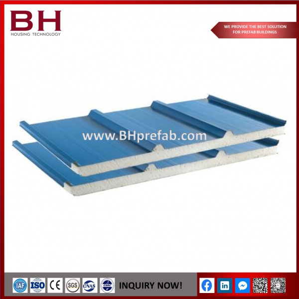 Light weight eps foam roof sandwich panel