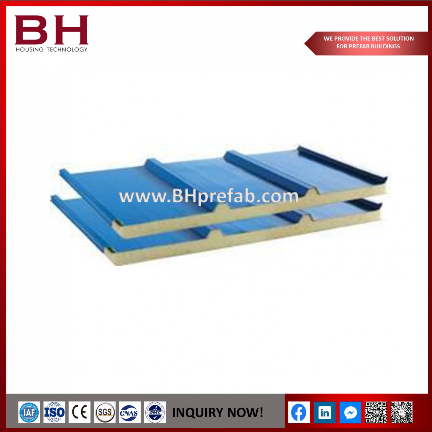 High quality ECO PU sandwich roof panel board