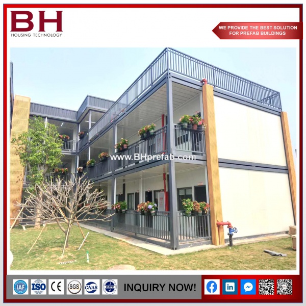 Mobile Modular Container House Hotel Flat-Pack Office Container Design
