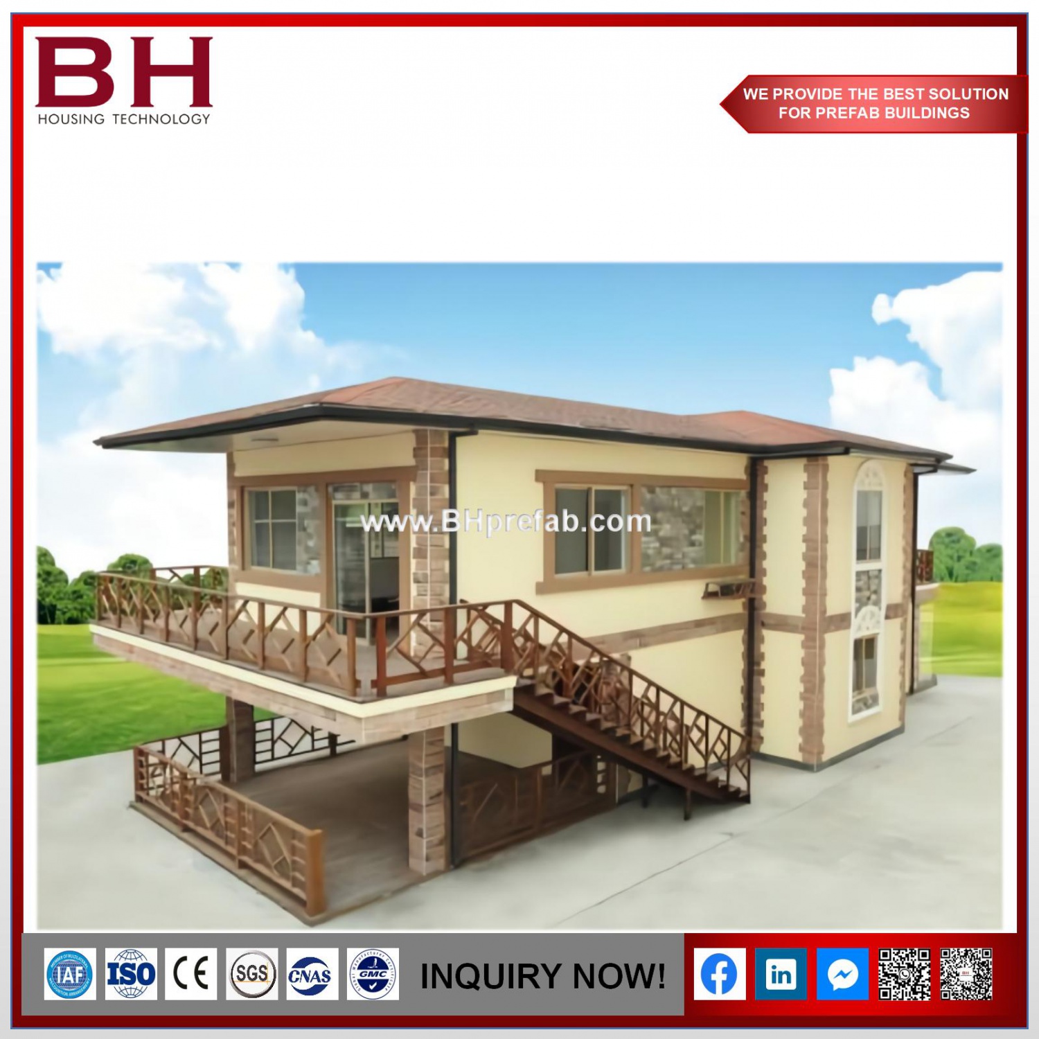 Hot Sale Light Steel Structure Prefabricated Luxury Villa Building For Sale