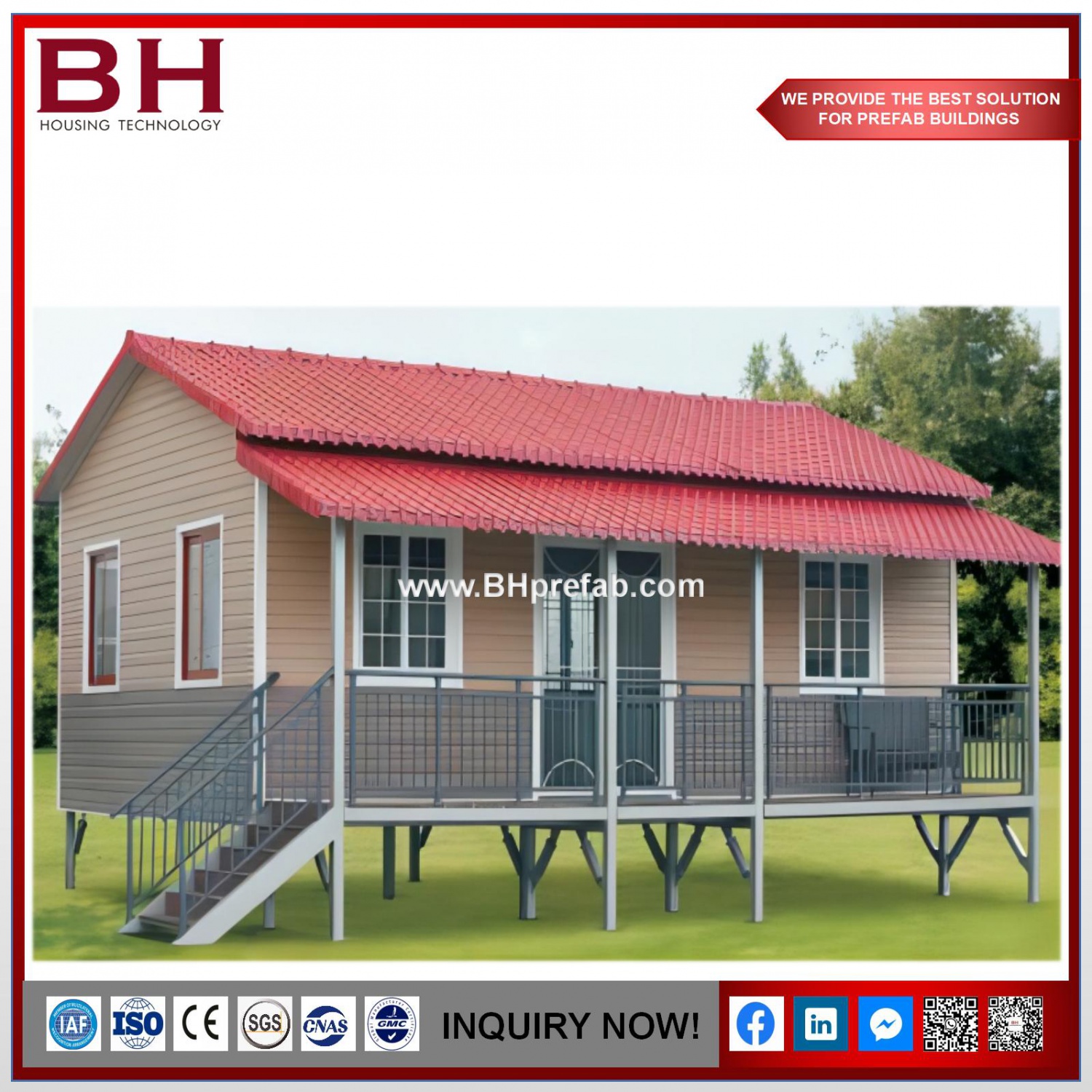 Prefabricated Light Steel Structure House Luxury Villa Modern New Design